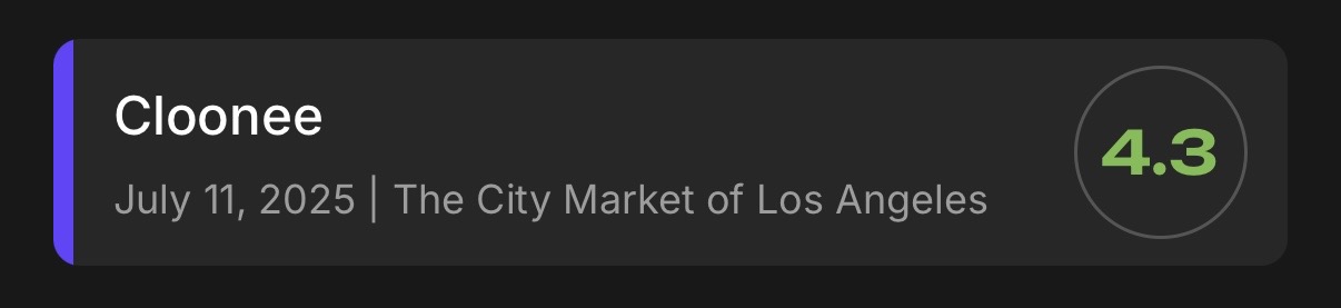 Rated event